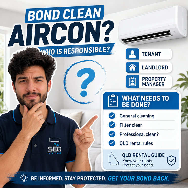 Air Conditioner Cleaning in Rental Properties: Who Is Responsible in Queensland?