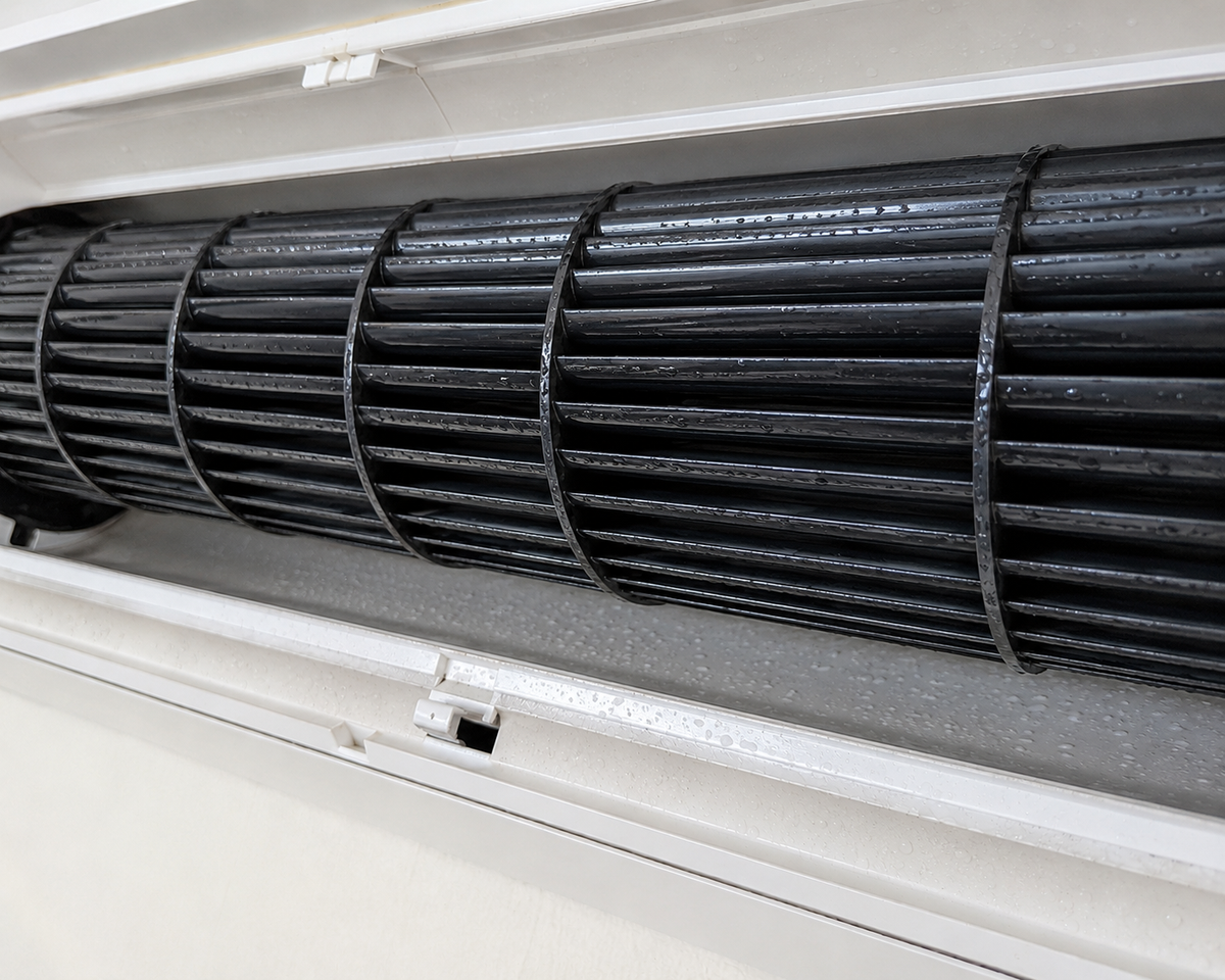Clean air conditioner after cleaning