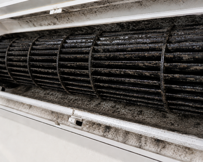 Air conditioner deep clean runoff