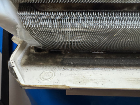 Split system before an internal deep clean in North Brisbane