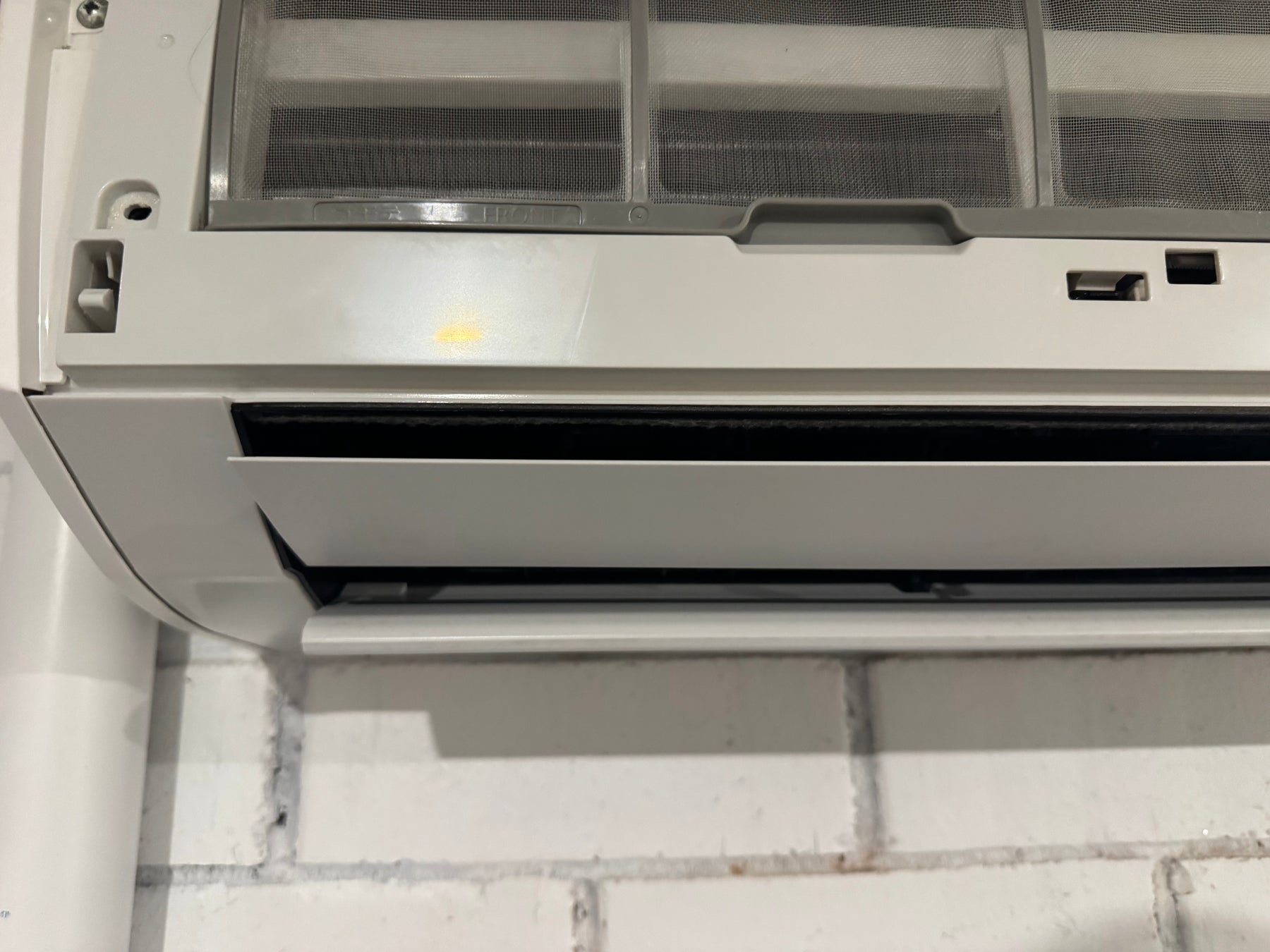 After cleaning: Five years of heavy buildup removed in one deep clean