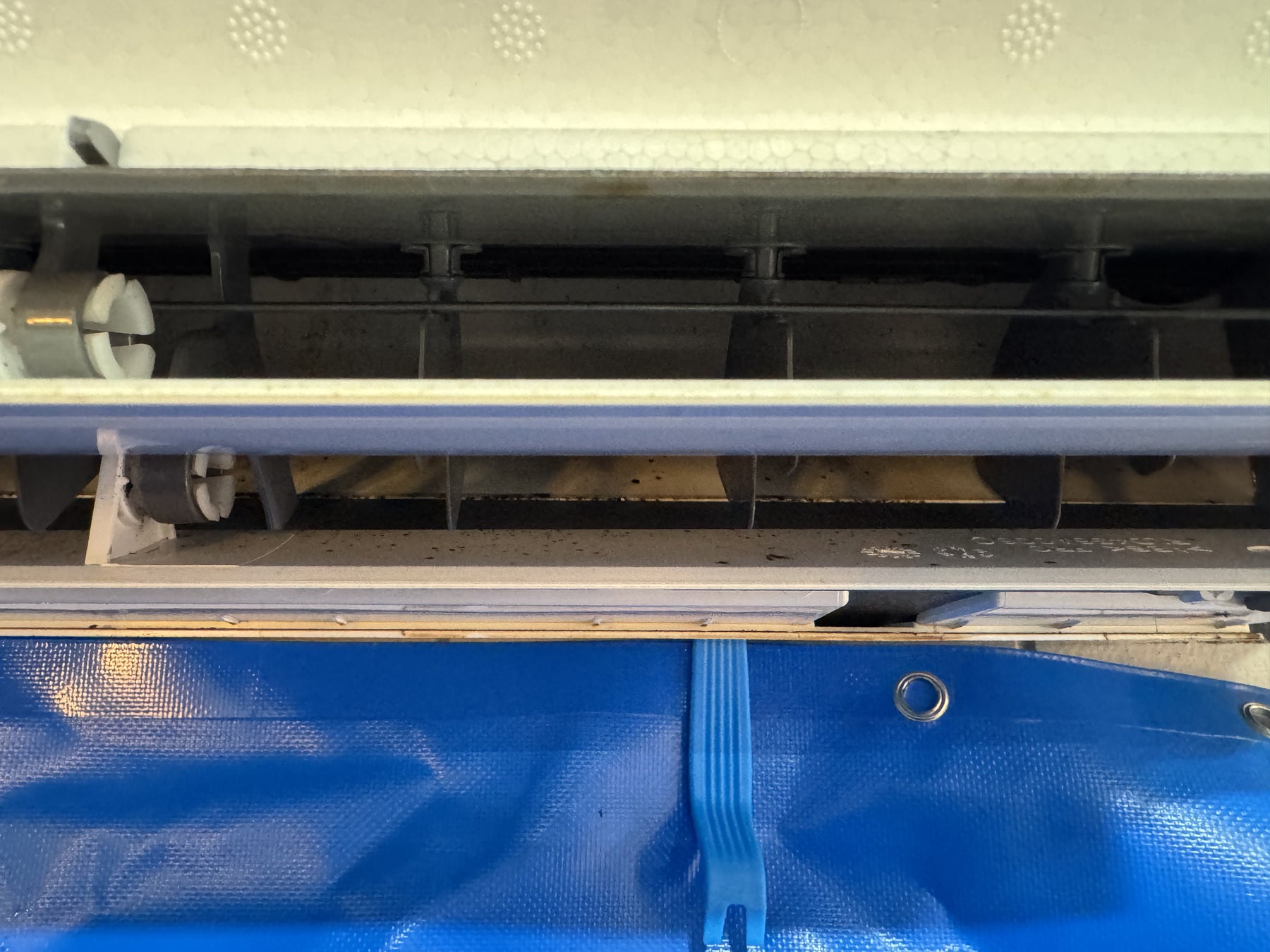 Before cleaning: Two Mitsubishi Split Systems Deep Cleaned Inside and Out in Bracken Ridge