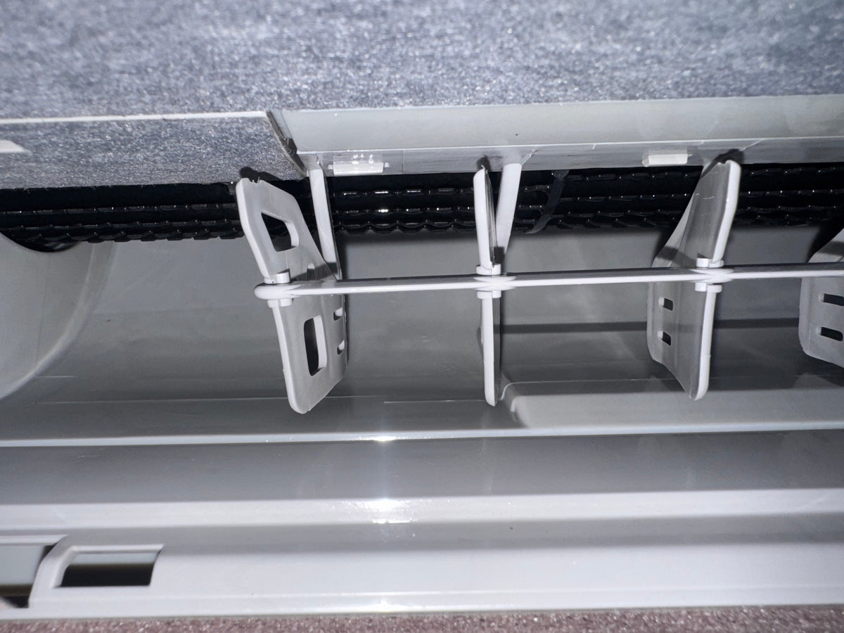 After cleaning: 3 split systems deep cleaned - Mould + Dust