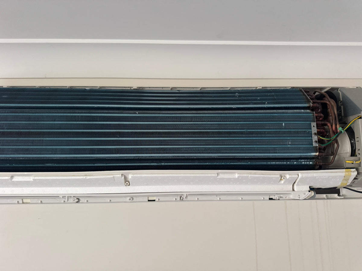 After cleaning: 3 split systems deep cleaned - Mould + Dust