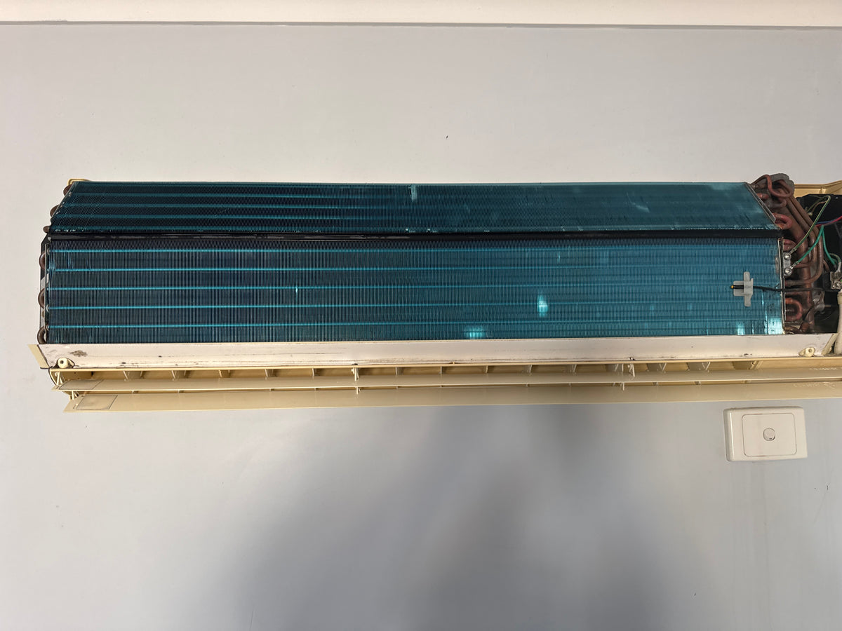 After cleaning: 1 split system deep cleaned - Mould + Dust